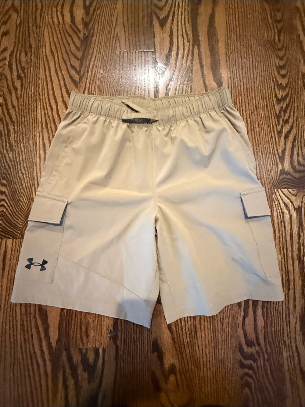 Under Armour Boys Tan Cargo Shorts